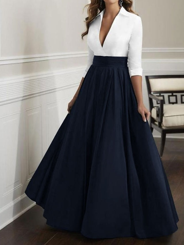 Elegant Bride Dress A-Line Guest the Wedding of Mother