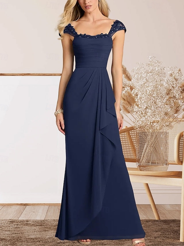 Bride A-Line Mother of the Dress Elegant Wedding Guest