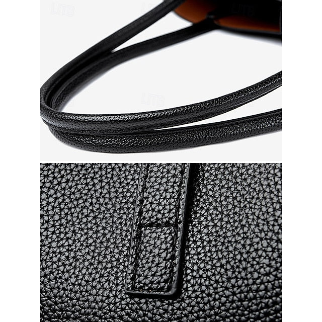 Leder Grün Tasche Tote Faux Damen