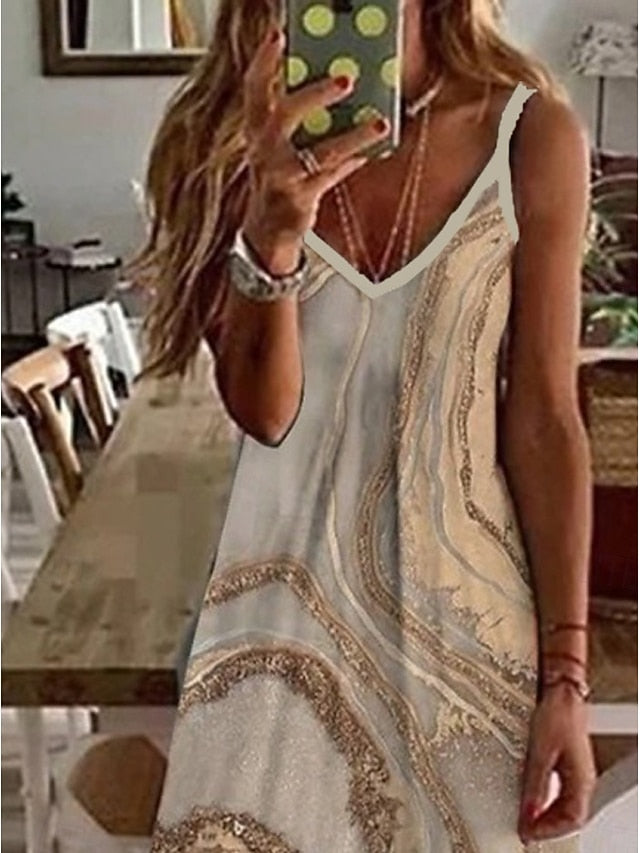 Women's Maxi Dress Casual Dress Sundress Floral Dress Basic