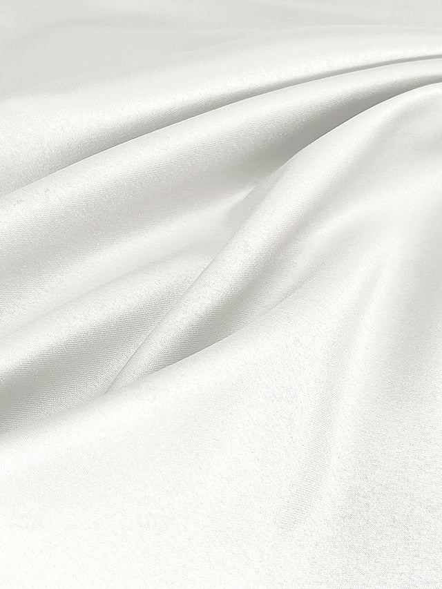 Tuxedo Formal Floor Gown Evening Elegant A-Line Dress