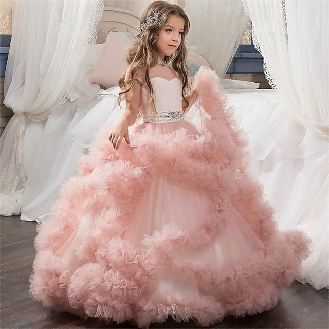 Kid's Princess Dress Girls' Girl Flower