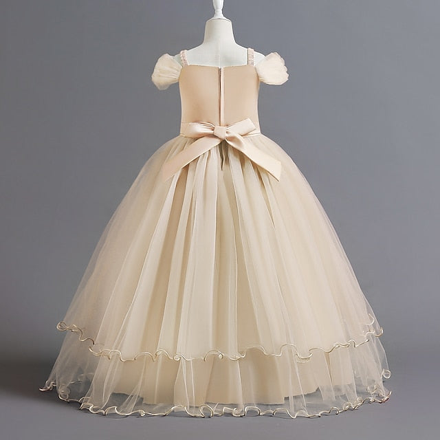 Party Girls' Dress Girl Kids Flower