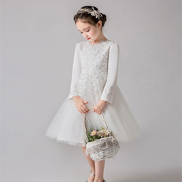 Kid's Girls' Dress Princess Flower Girl