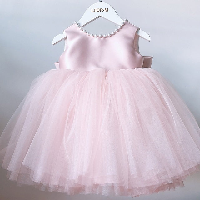 Wedding Party Flower Dress Girls' Princess Girl