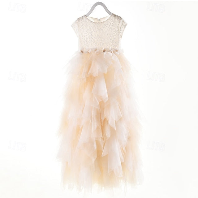 Kid's Flower Girl Dress Girls' Princess