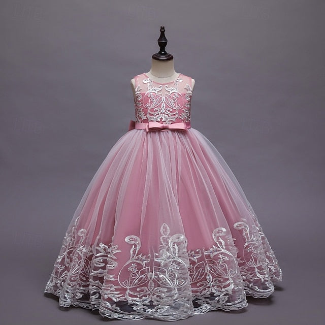 Girls' Dress Girl Flower Kid's Princess