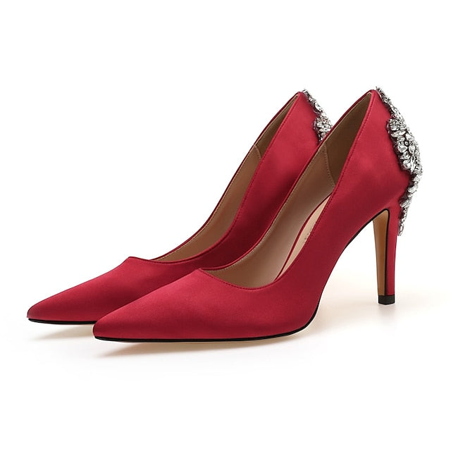 Bridesmaid Women's Shoes Bridal Dress Pumps Wedding Office