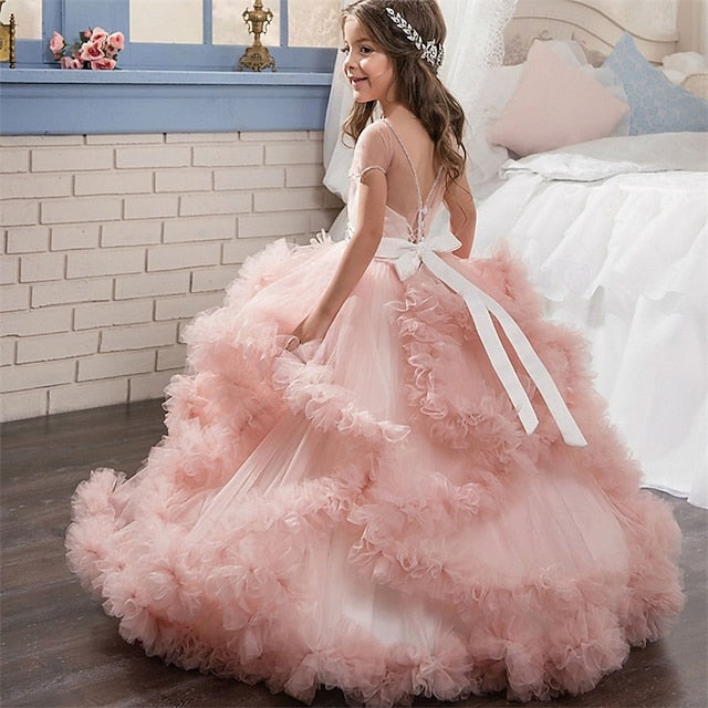 Kid's Princess Dress Girls' Girl Flower