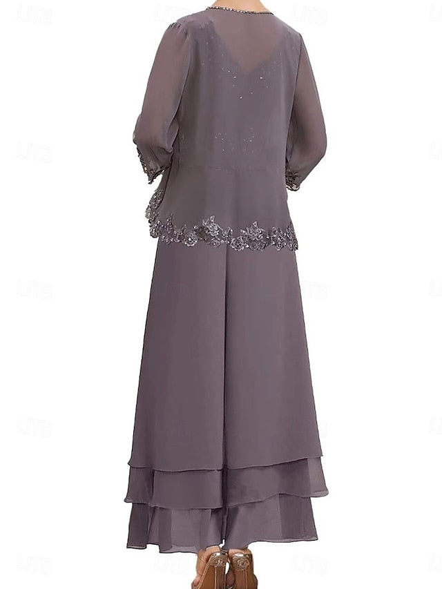 the of Wedding Bride Sets Mother Elegant Guest Dress