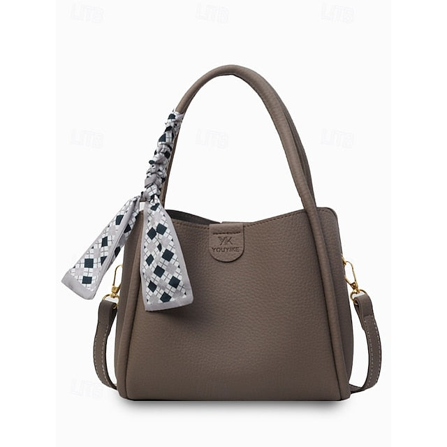 Handtasche Tasche Taschen Schulter Crossbody Damen Eimer PU