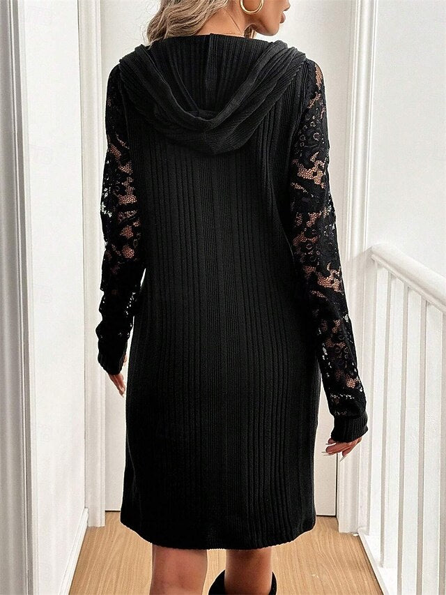 Women's Maxi Dress White Lace Wedding Dress A Line Dress