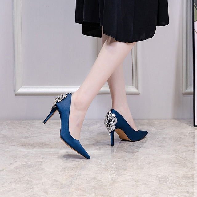 Bridesmaid Women's Shoes Bridal Dress Pumps Wedding Office