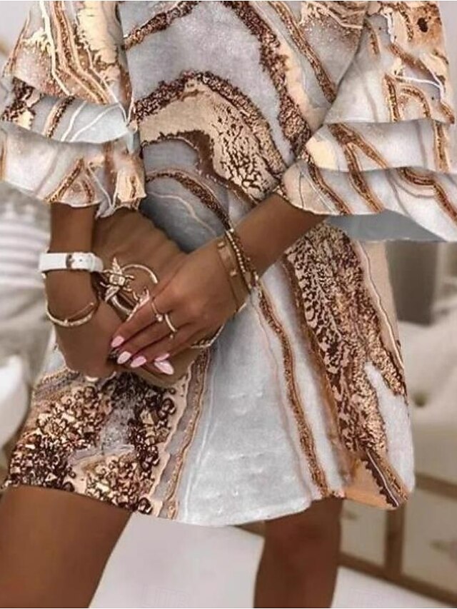 Women's Mini Dress Sundress A Line Dress Summer Dress