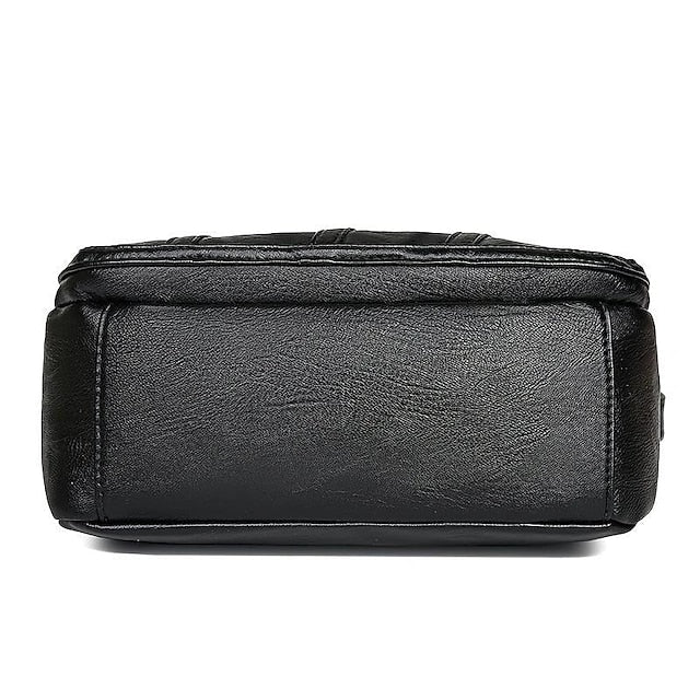 Crossbody Black Stylish Women's Bag – Faux Leather