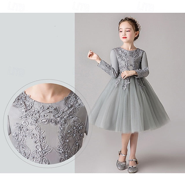 Kid's Girls' Dress Princess Flower Girl