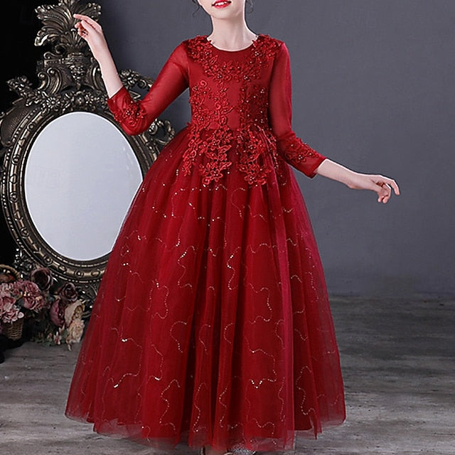 Dress Flower Kid's Girls' Girl Princess