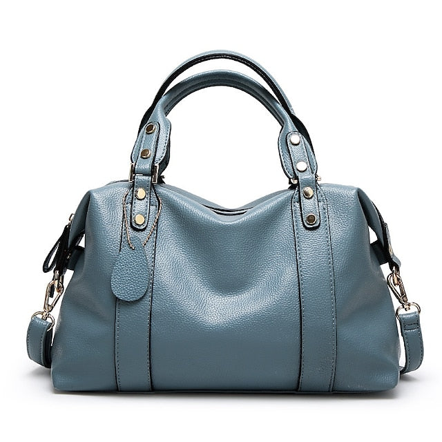Sac à main en PU pour femme, bandoulière, Boston