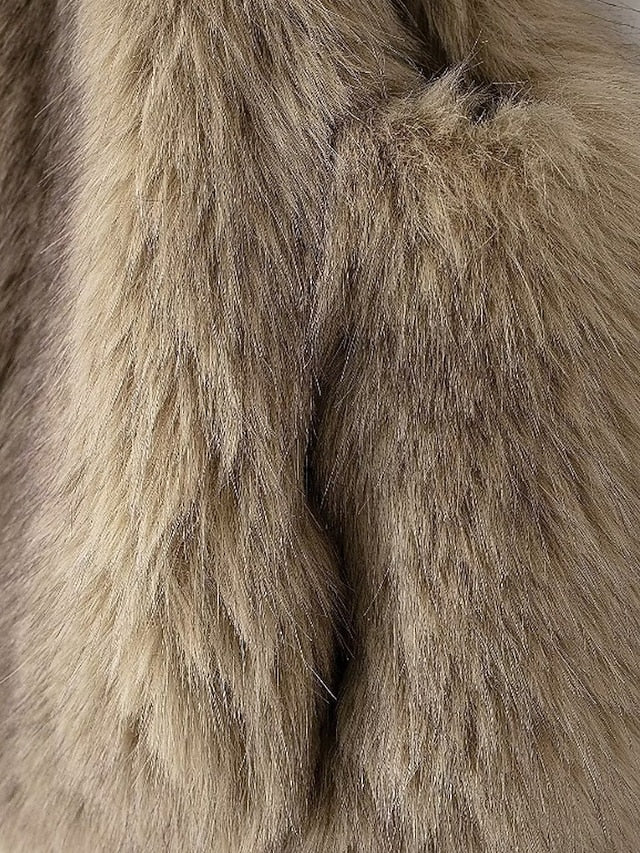 Furs Coat Fur Faux Vest Comfortable Leathers Women's