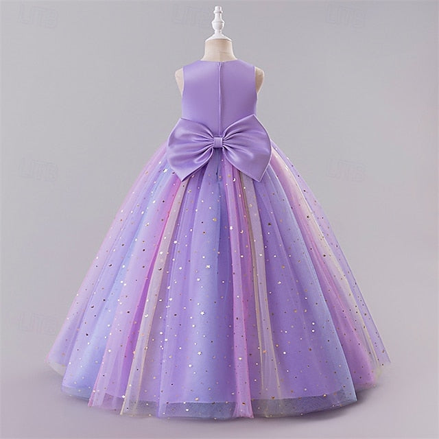 Dress Girls' Kid's Girl Flower Princess