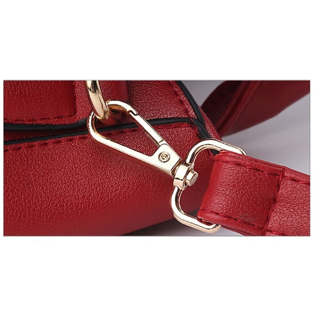 Shoulder Diaper Handbag PU Bag Women's Tote Leather