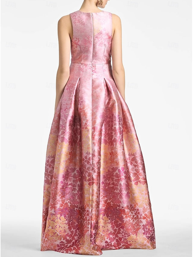 Formal Evening Dress Gown Wedding A-Line High Beach Split