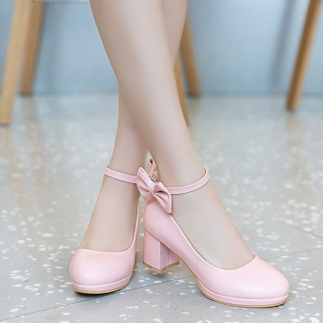 White for Girls' Jane Perfect Weddings - Mary Bow Shoes