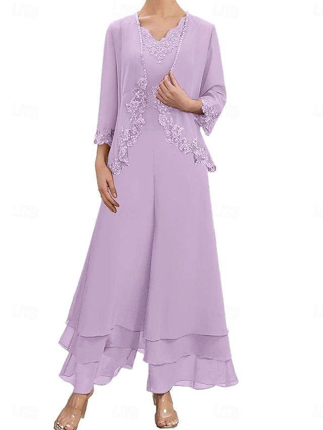 the of Wedding Bride Sets Mother Elegant Guest Dress
