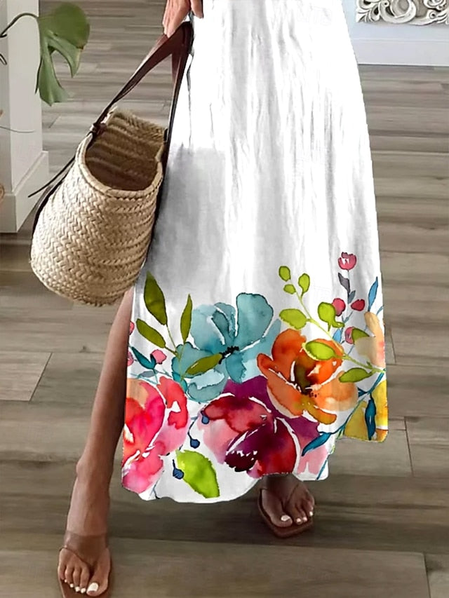 Women's Maxi Dress Casual Dress Sundress A Line Dress