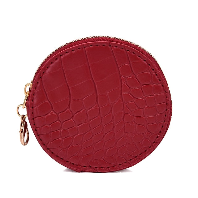 Pcs Set Büro Tasche Leder aus frauen PU Gehen Geldbörse 3