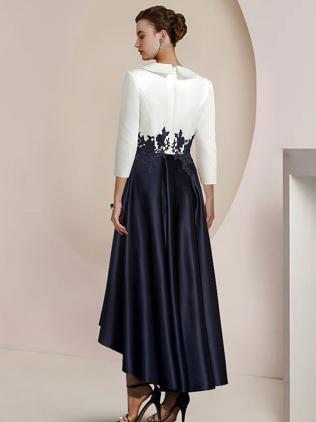 A-Line Wedding Bride Formal the of Dress Tuxedo Mother