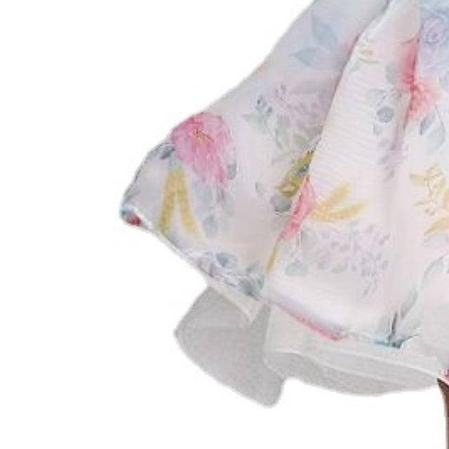 Color Party Dress Girl Girls' Solid Kids Flower