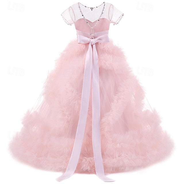 Kid's Princess Dress Girls' Girl Flower