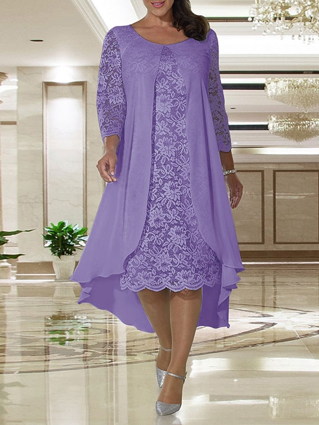 Wedding of Guest Beach Dress the A-Line Mother Bride