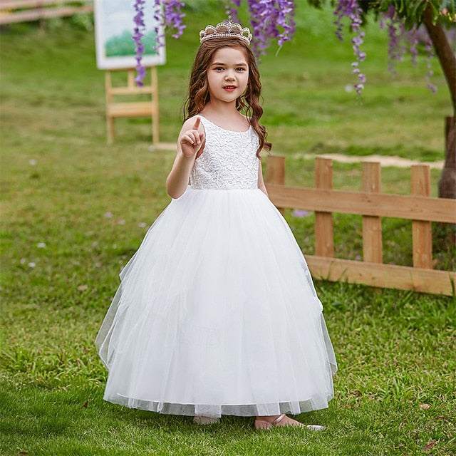 Flower Girl Dress Kid's Princess Girls'