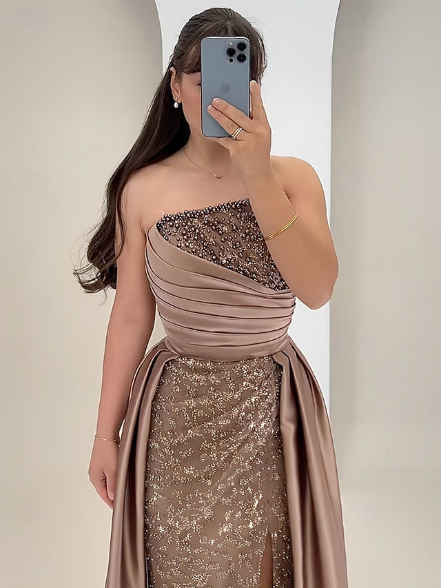 Evening Trumpet / A-Line Gown Mermaid Formal Dress Elegant