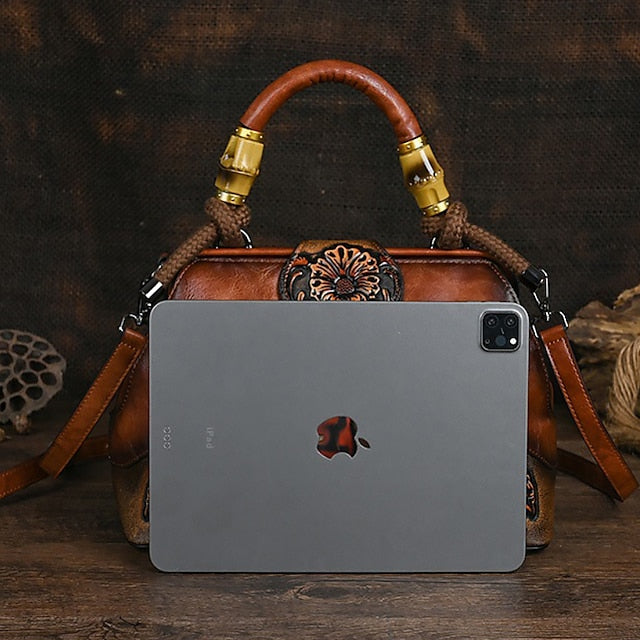 Sac à bandoulière Boston en PU pour femme