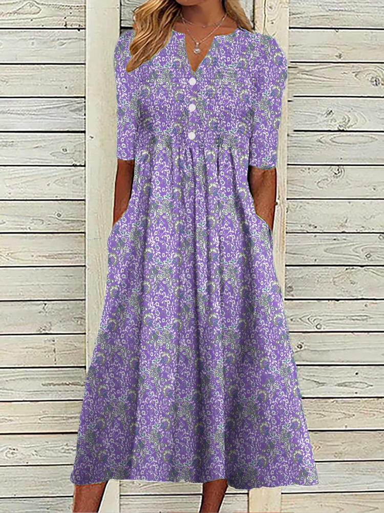Casual Floral Dress AH158
