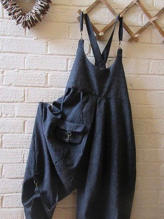Pockets Vintage Jumpsuit & Romper CM88