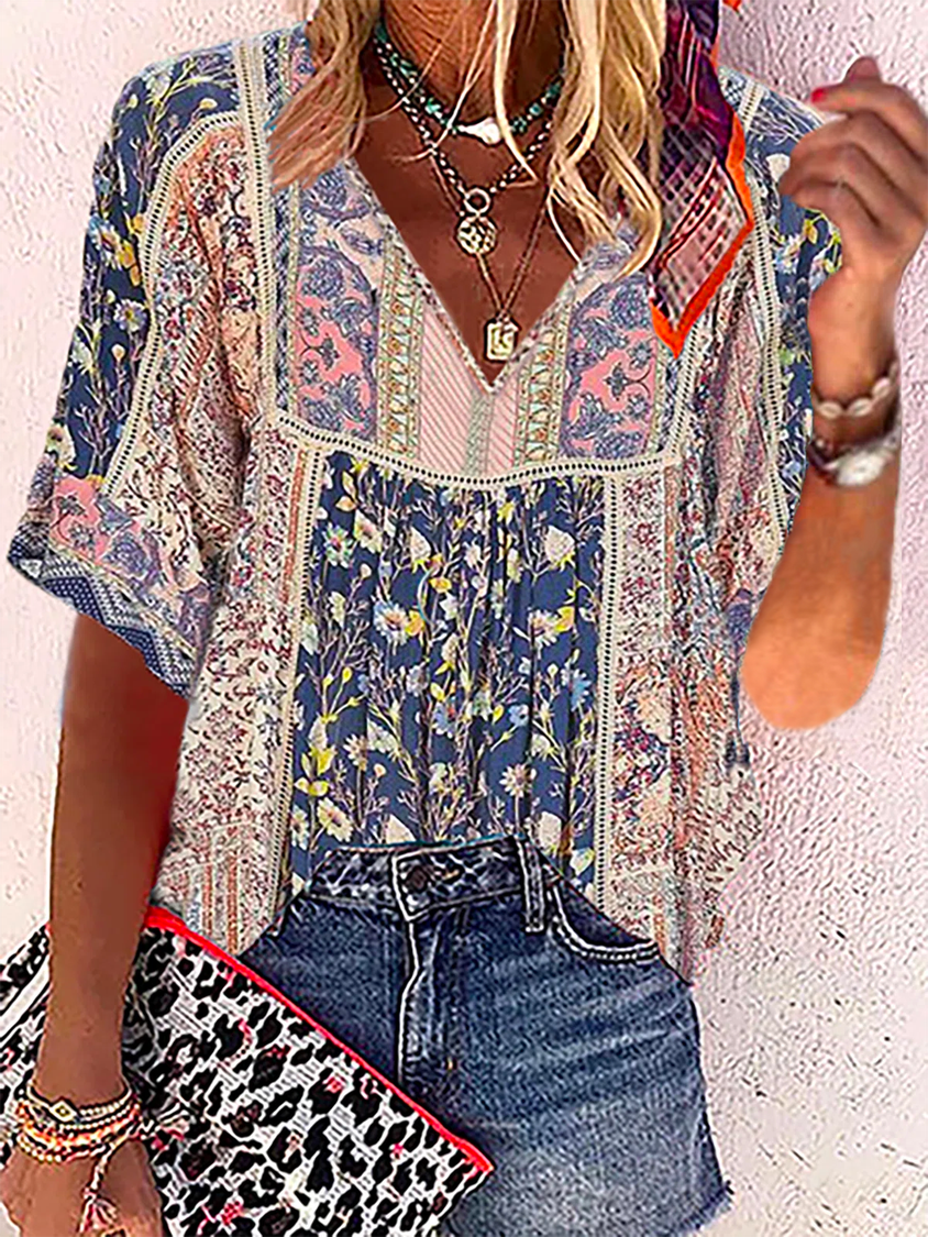 Boho Casual Top AT100121