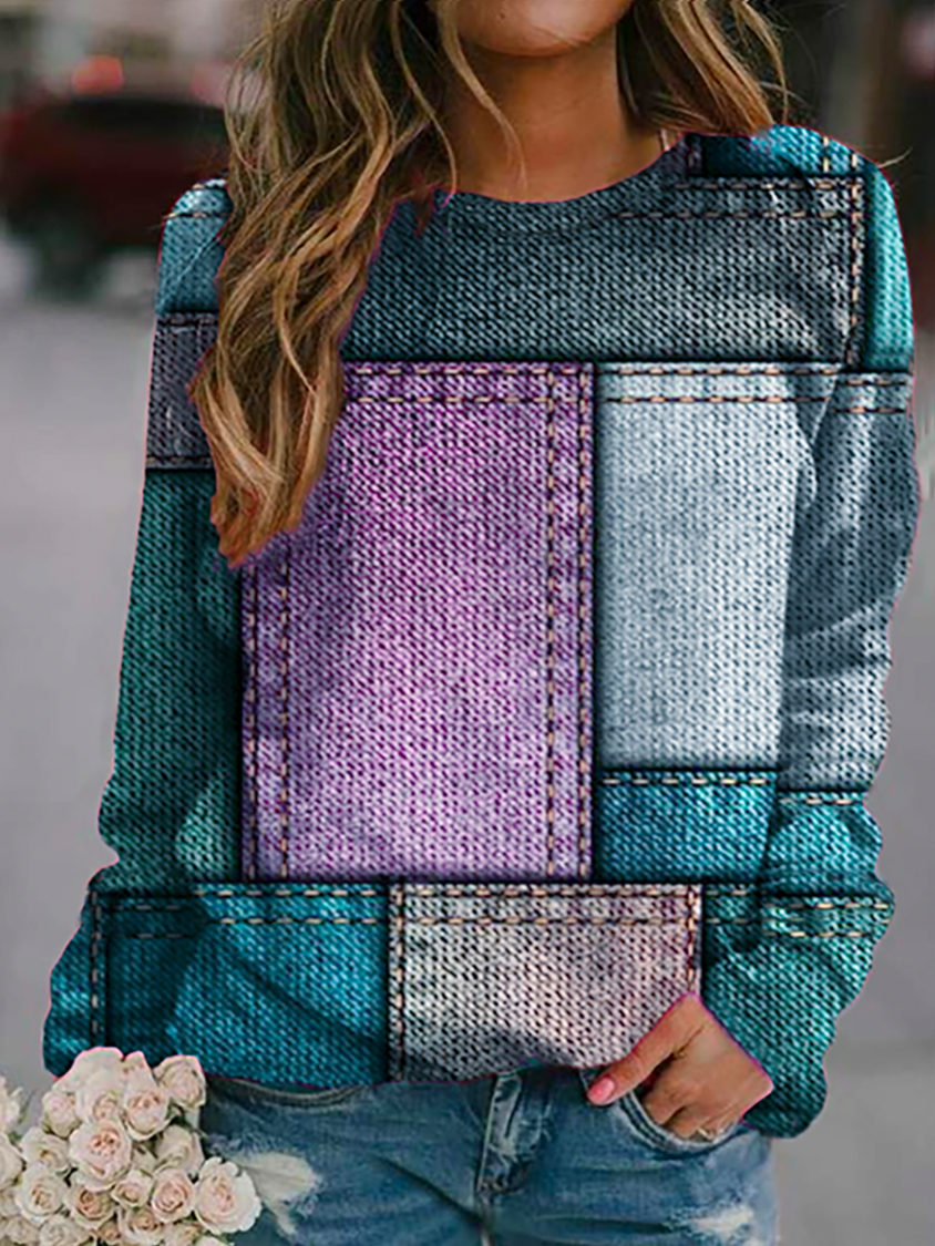 Chemise et haut décontractés à manches longues QAL40