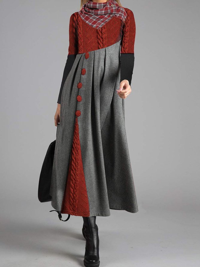 Regular Fit Casual Dress WJ112