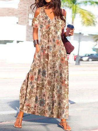 Loose Vacation Dress QM117