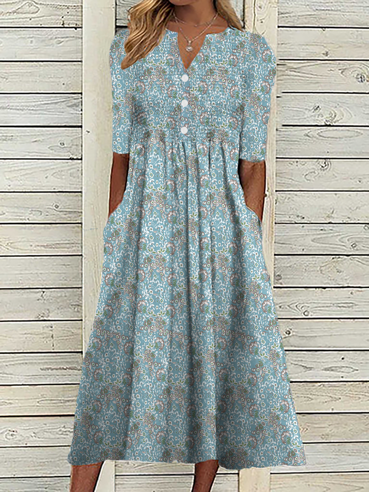 Casual Floral Dress AH158