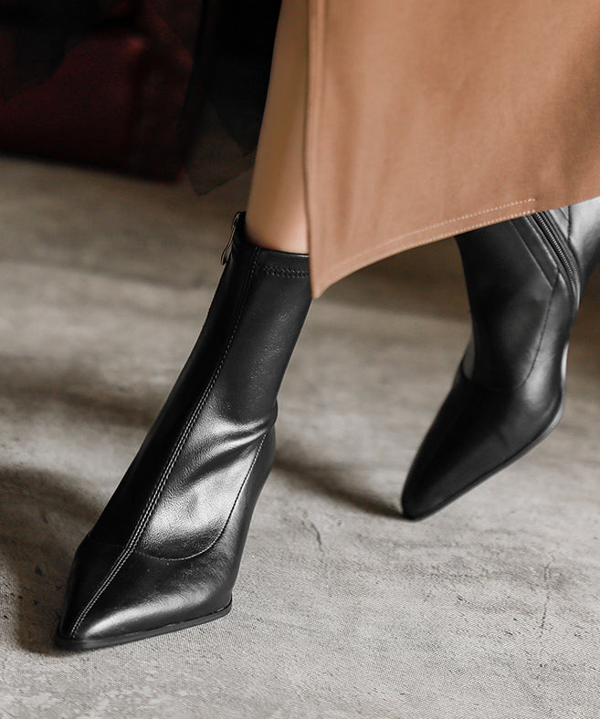 Bottes épaisses à épissures de style européen et américain