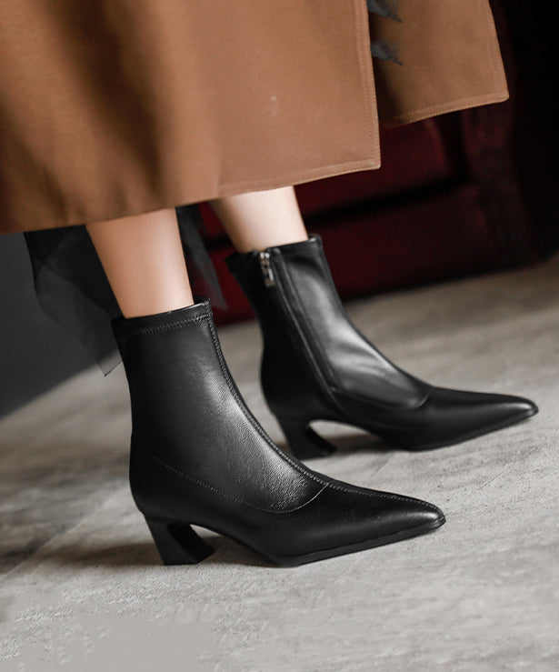 Bottes épaisses à épissures de style européen et américain