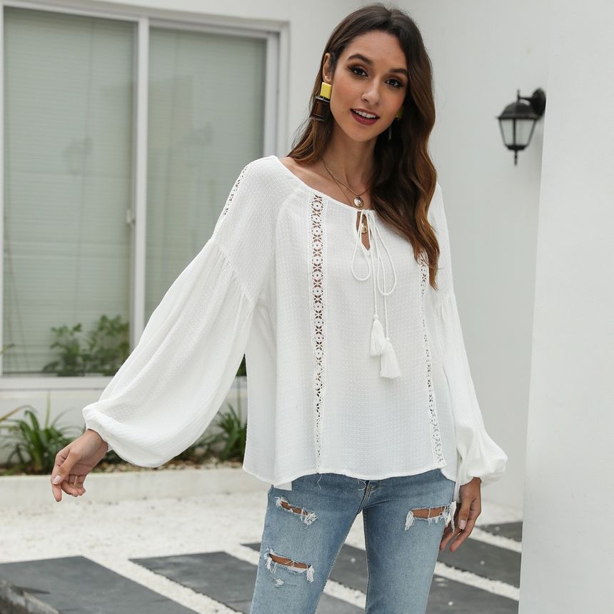 Tunique à pompons CA1041