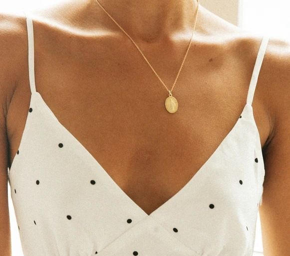 Gepunktetes Mini-A-Linien-Kleid mit Spaghettiträgern YS10035