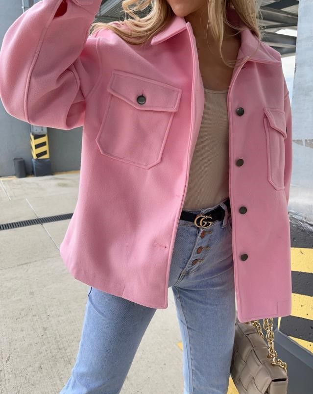 Plain Button Jacket YS10029