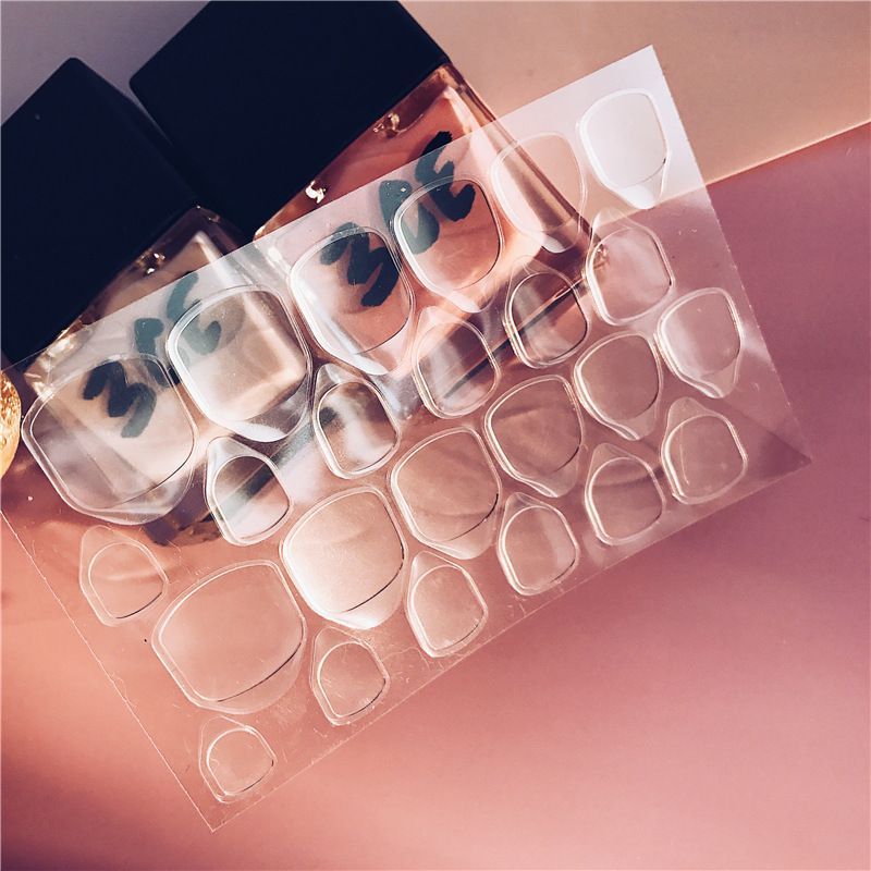 Faux ongles transparents MJ24